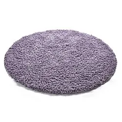 Pyöreät matot - Combarro Solid Cotton Shaggy (vaalea violetti)