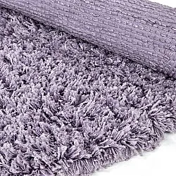 Pyöreät matot - Combarro Solid Cotton Shaggy (vaalea violetti)