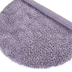 Pyöreät matot - Combarro Solid Cotton Shaggy (vaalea violetti)