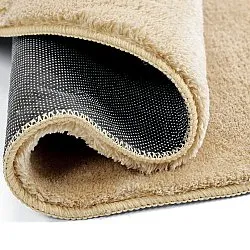 Pyöreä matot - Aranga Super Soft Fur (tummabeige)
