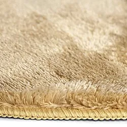 Pyöreä matot - Aranga Super Soft Fur (tummabeige)