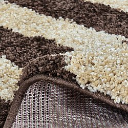 Pyöreä matot - Imilchil (beige/ruskea)