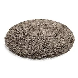 Pyöreät matot - Aliste Wool Shaggy (ruskea)
