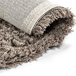 Pyöreät matot - Aliste Wool Shaggy (ruskea)
