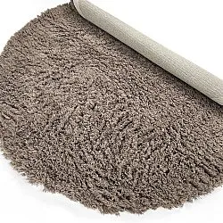 Pyöreät matot - Aliste Wool Shaggy (ruskea)