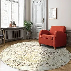 Pyöreät matot - Denizli (beige)