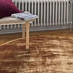 Pyöreä matto - Jodhpur Special Luxury Edition (ruskea)