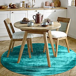 Pyöreä matto - Jodhpur Special Luxury Edition (turkoosi)