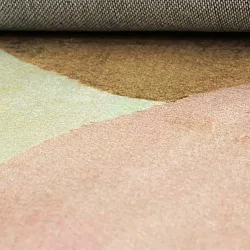 Pyöreät matot - Lazio (beige/vaaleanpunainen)