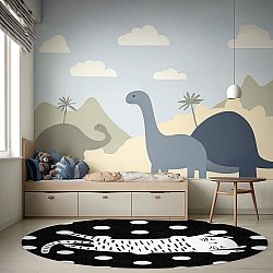 Pyöreä matot - Sleepy Kitten (multi)