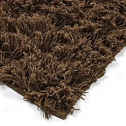 Ryijymatot - Melilla Hand Woven Wool Shaggy (ruskea)