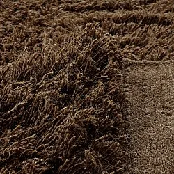 Ryijymatot - Melilla Hand Woven Wool Shaggy (ruskea)