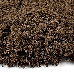 Ryijymatot - Melilla Hand Woven Wool Shaggy (ruskea)