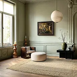 Ryijymatot - Melilla Hand Woven Wool Shaggy (luonto)