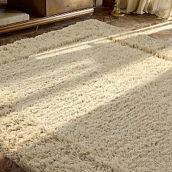 Ryijymatot - Melilla Hand Woven Wool Shaggy (luonto)