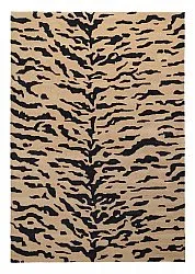 Ryijymatot - Zebra Tufted Wool Premium (beige/musta)