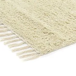 Ryijymatot - Amira Natural Cotton Shaggy (beige/violetti)