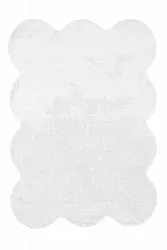 Aaltoileva nukkamatto - Aranga Super Soft Fur (valkoinen)