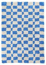 Ryijymatot - Atrani Natural Cotton Shaggy (sininen)