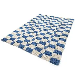 Ryijymatot - Atrani Natural Cotton Shaggy (sininen)