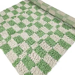 Ryijymatot - Atrani Natural Cotton Shaggy (vihreä)