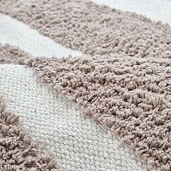 Ryijymatot - Callista Natural Cotton Shaggy (taupe)