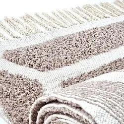 Ryijymatot - Callista Natural Cotton Shaggy (taupe)