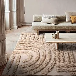 Ryijymatot - Cazorla Natural Cotton Shaggy (beige)