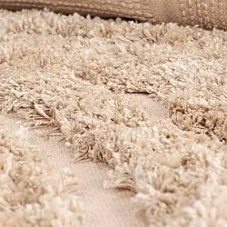 Ryijymatot - Cazorla Natural Cotton Shaggy (beige)