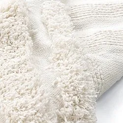 Ryijymatot - Cazorla Natural Cotton Shaggy (luonnonvalkoinen)