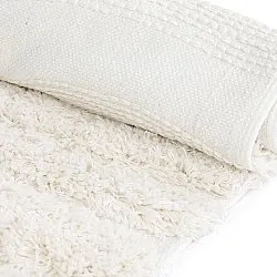 Ryijymatot - Cazorla Natural Cotton Shaggy (luonnonvalkoinen)