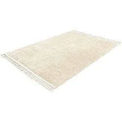 Ryijymatot - Celina Natural Cotton Shaggy (luonnonvalkoinen/beige)