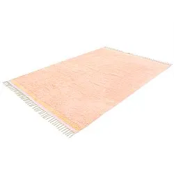 Ryijymatot - Celina Natural Cotton Shaggy (pinkki/beige)