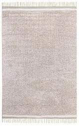Ryijymatot - Celina Natural Cotton Shaggy (taupe/laventeli)