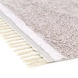 Ryijymatot - Celina Natural Cotton Shaggy (taupe/laventeli)