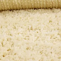 Ryijymatot - Combarro Solid Cotton Shaggy (vaaleankeltainen)