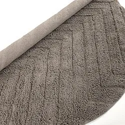Pyöreä matot - Conara Natural Cotton Shaggy (taupe)