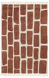 Ryijymatot - Cyrus Natural Cotton Shaggy (ruskea)