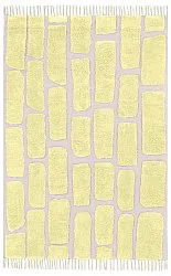 Ryijymatot - Cyrus Natural Cotton Shaggy (keltainen)
