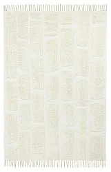 Ryijymatot - Cyrus Natural Cotton Shaggy (luonnonvalkoinen)