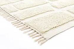 Ryijymatot - Cyrus Natural Cotton Shaggy (luonnonvalkoinen)