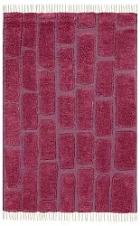 Ryijymatot - Cyrus Natural Cotton Shaggy (punainen)
