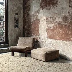 Ryijymatot - Fassale Hand Woven Wool Shaggy (kerma)