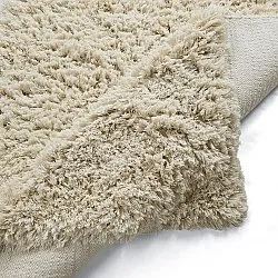 Ryijymatot - Fassale Hand Woven Wool Shaggy (kerma)