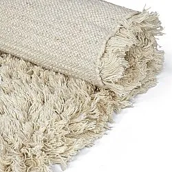 Ryijymatot - Fassale Hand Woven Wool Shaggy (kerma)