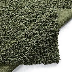 Ryijymatot - Fassale Hand Woven Wool Shaggy (sammaleen vihreä)