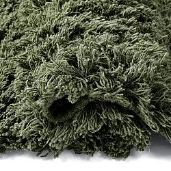 Ryijymatot - Fassale Hand Woven Wool Shaggy (sammaleen vihreä)