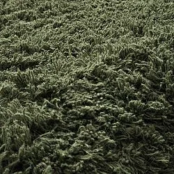 Ryijymatot - Fassale Hand Woven Wool Shaggy (sammaleen vihreä)