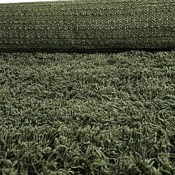 Ryijymatot - Fassale Hand Woven Wool Shaggy (sammaleen vihreä)