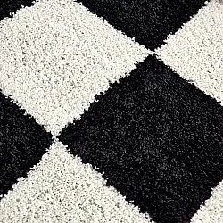 Ryijymatot - Gordes (musta/valkoinen)
